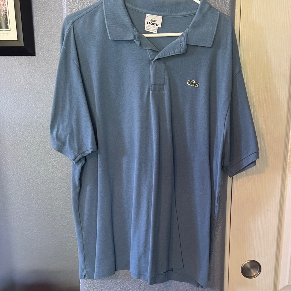 Lacoste Men's Polo in Soft Blue